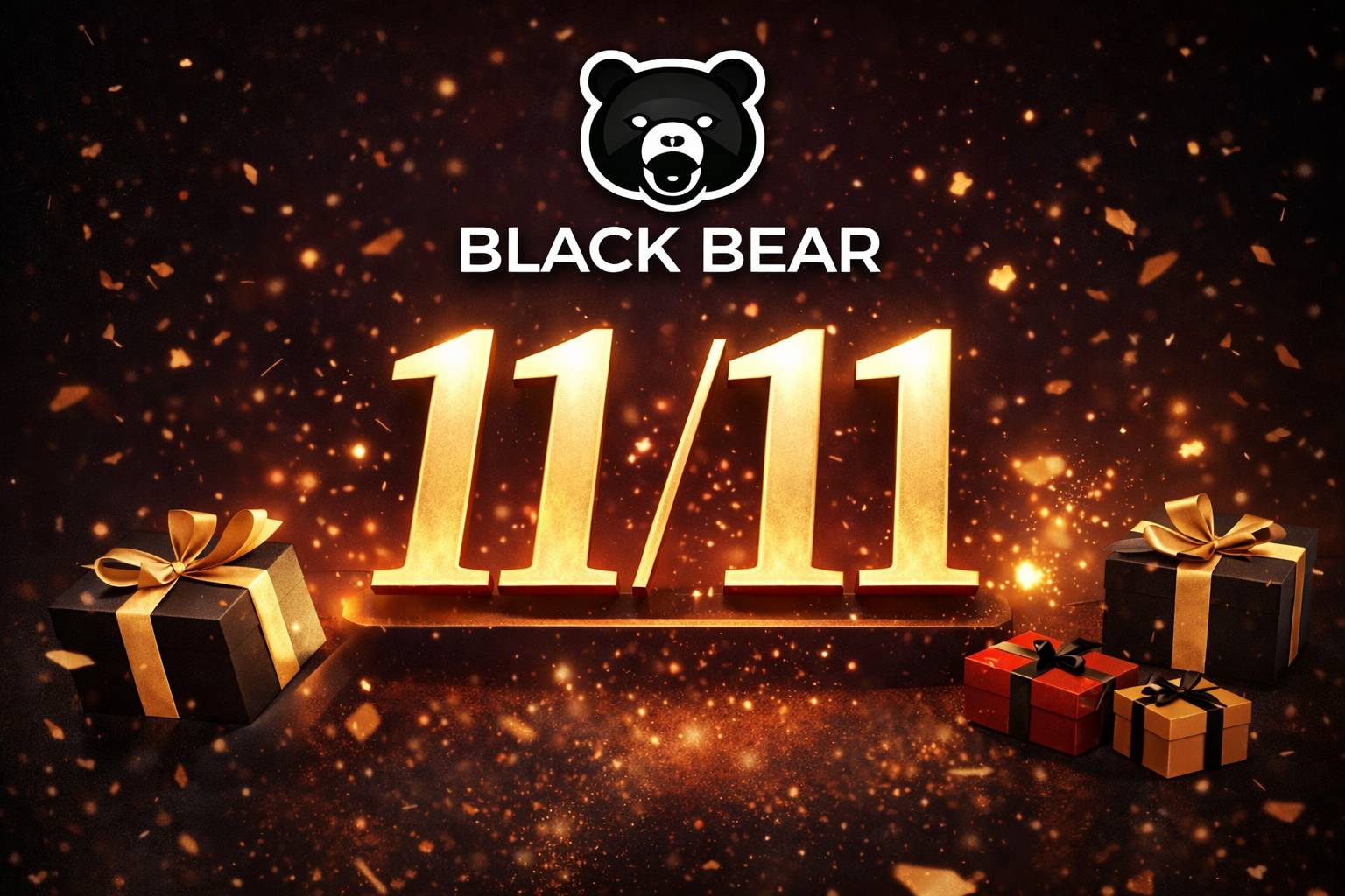BLACK BEAR雙十一限時活動公告